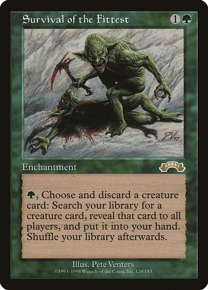 Survival of the Fittest - Exodus – MTG Proxy Card