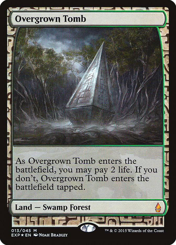 Overgrown Tomb - Zendikar Expeditions (Foil) – MTG Proxy Card