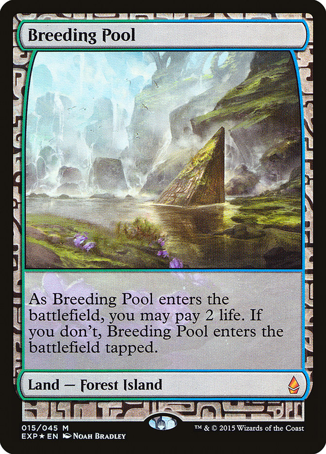 Breeding Pool - Zendikar Expeditions (Foil) – MTG Proxy Card