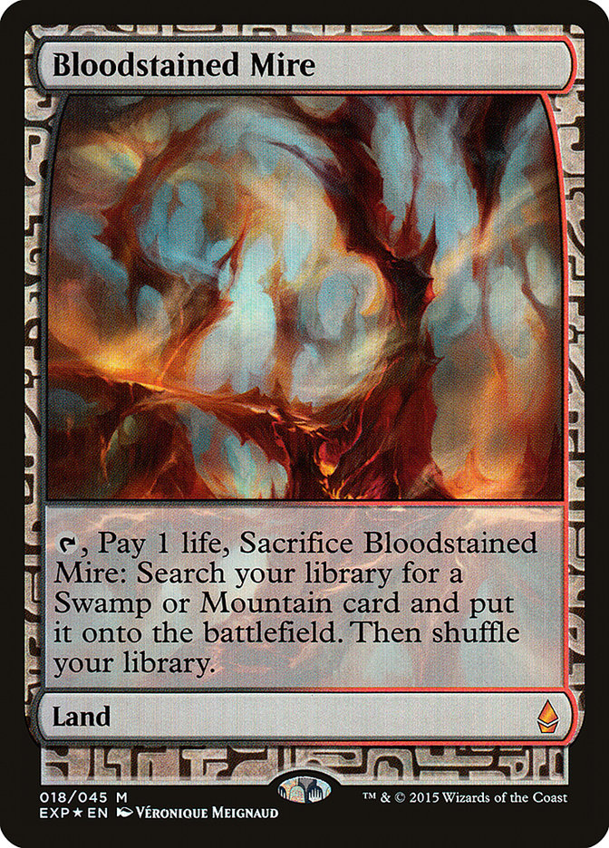 Bloodstained Mire - Zendikar Expeditions (Foil) – MTG Proxy Card