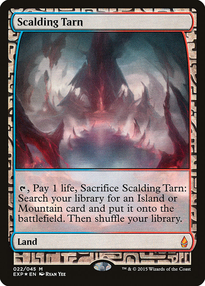 Scalding Tarn - Zendikar Expeditions (Foil) – MTG Proxy Card