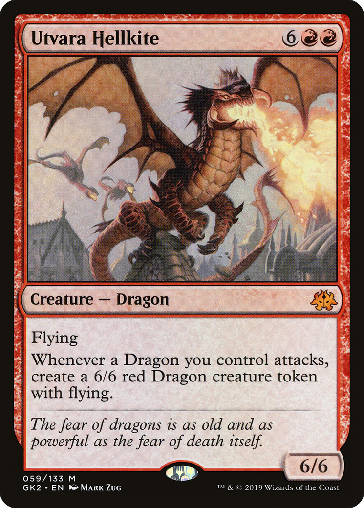 Utvara Hellkite MTG proxy card