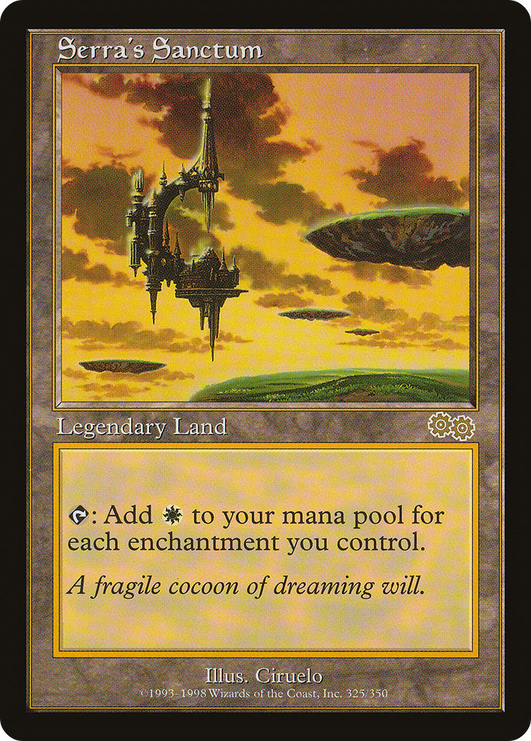 Serra's Sanctum MTG proxy card