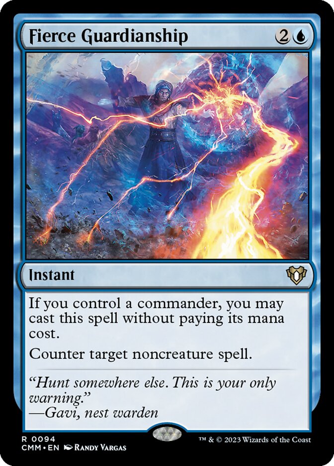 Fierce Guardianship MTG proxy card
