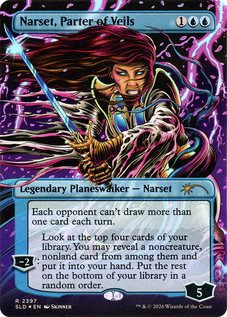 Narset, Parter of Veils MTG proxy card