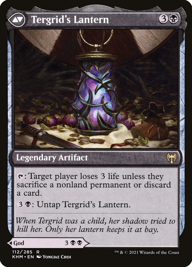 Tergrid, God of Fright // Tergrid's Lantern - Kaldheim – MTG Proxy Card