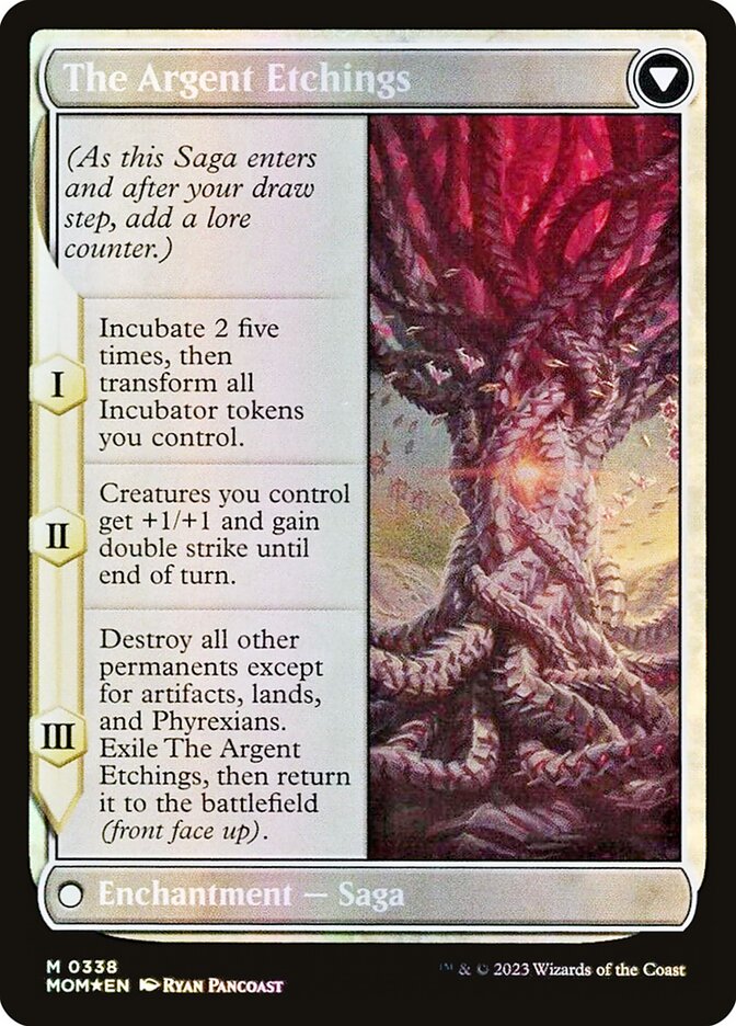 Elesh Norn // The Argent Etchings - March of the Machine (Foil) – MTG Proxy Card