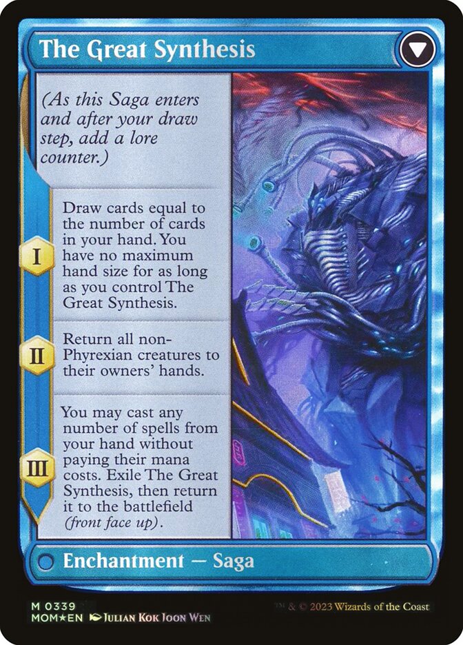 Jin-Gitaxias // The Great Synthesis - March of the Machine (Foil) – MTG Proxy Card