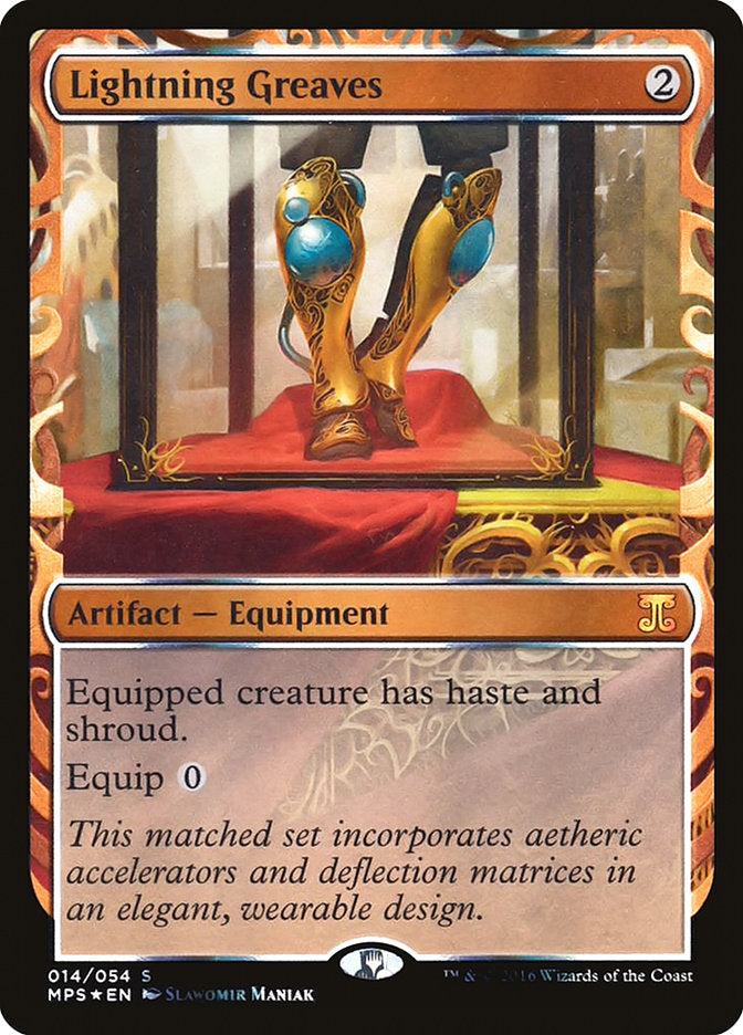 Lightning Greaves - Kaladesh Inventions (Foil) – MTG Proxy Card