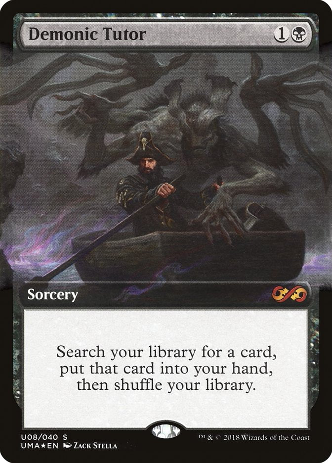 Demonic Tutor - Ultimate Box Topper (Foil) – MTG Proxy Card
