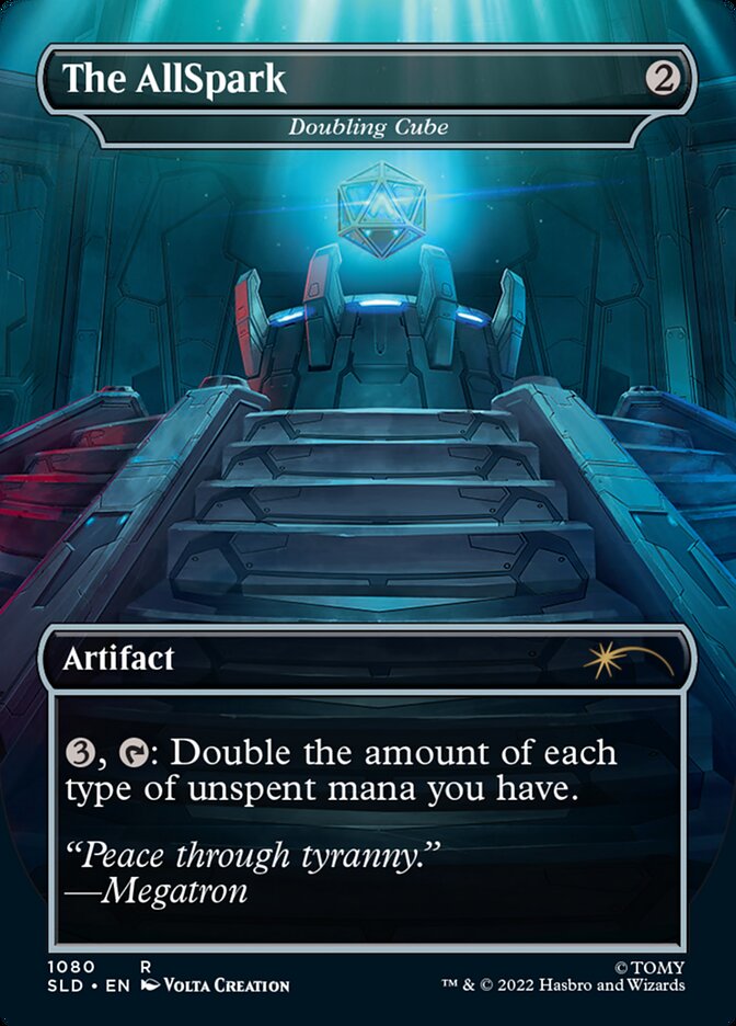 The AllSpark // Doubling Cube // The AllSpark // Doubling Cube - Secret Lair Drop (Foil) – MTG Proxy Card