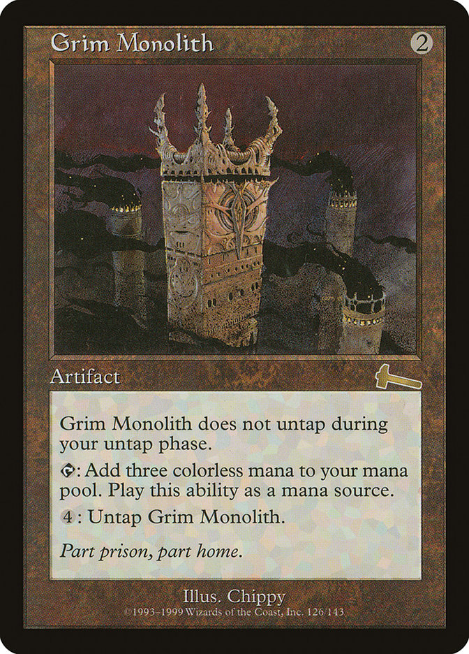 Grim Monolith - Urza's Legacy – MTG Proxy Card