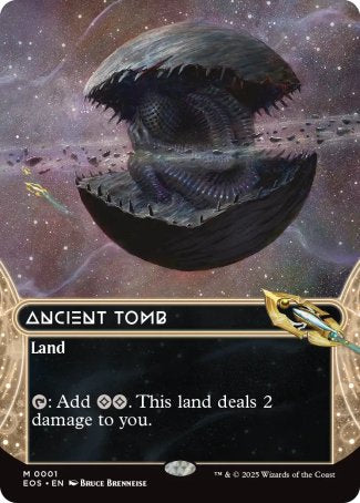 Ancient Tomb proxy card MTG Edge of Eternities: Stellar Sights