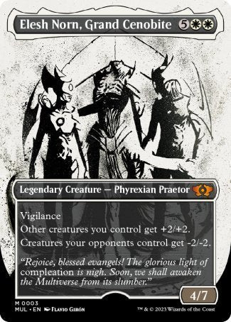 Elesh Norn, Grand Cenobite proxy card MTG Multiverse Legends