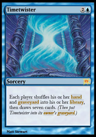 Timetwister proxy card MTG Vintage Masters