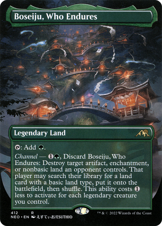 Boseiju, Who Endures MTG proxy card