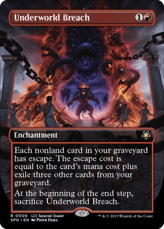 Underworld Breach proxy card MTG Special Guests