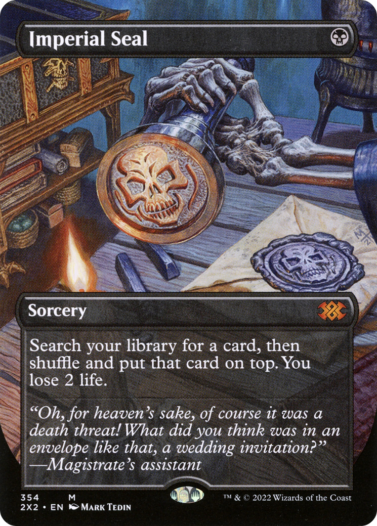 Imperial Seal MTG proxy card