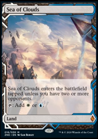 Sea of Clouds proxy card MTG Zendikar Rising Expeditions
