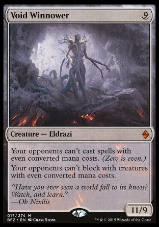 Void Winnower proxy card MTG Battle for Zendikar