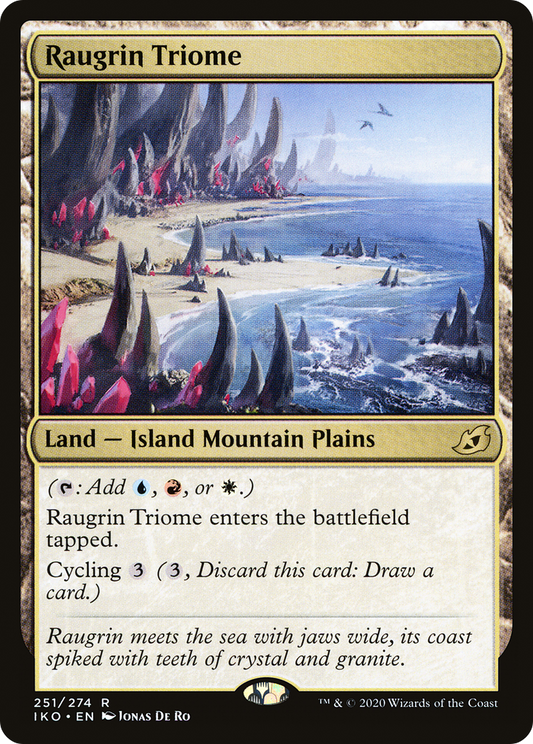 Raugrin Triome MTG proxy card