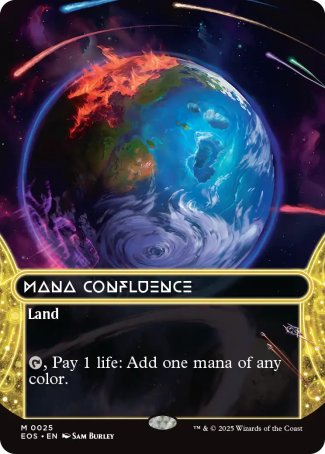 Mana Confluence proxy card MTG Edge of Eternities: Stellar Sights