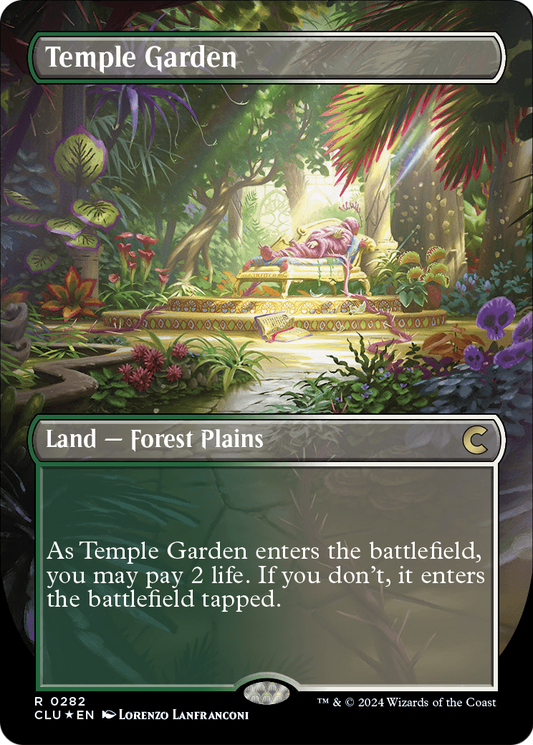 Temple Garden MTG proxy card