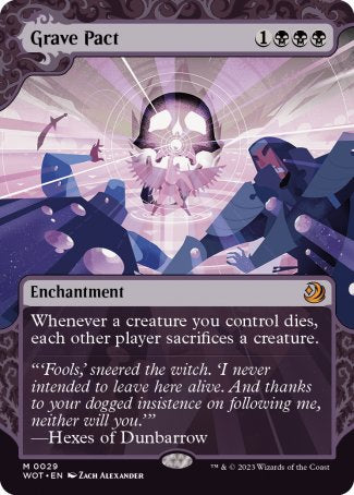 Grave Pact proxy card MTG Wilds of Eldraine: Enchanting Tales