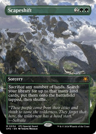 Scapeshift proxy card MTG Special Guests