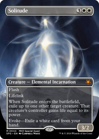 Solitude proxy card MTG Special Guests