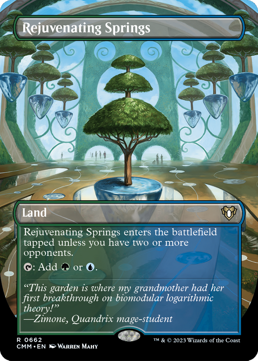 Rejuvenating Springs MTG proxy card