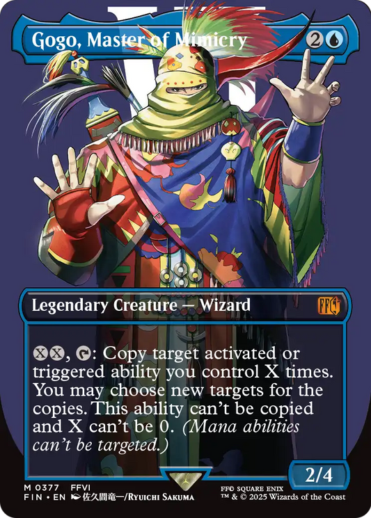 Gogo, Master of Mimicry MTG proxy card