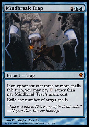 Mindbreak Trap proxy card MTG Zendikar