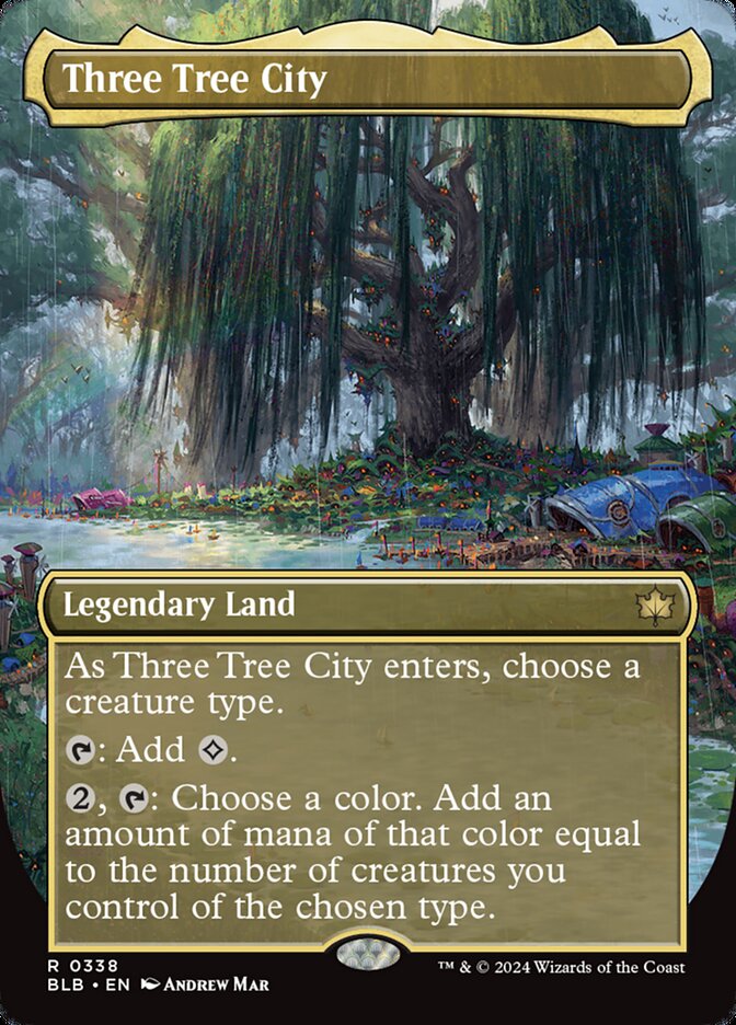 Three Tree City MTG proxy card