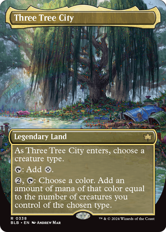 Three Tree City MTG proxy card