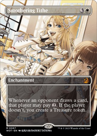 Smothering Tithe proxy card MTG Wilds of Eldraine: Enchanting Tales