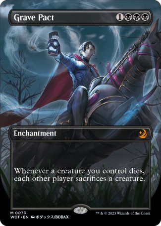 Grave Pact proxy card MTG Wilds of Eldraine: Enchanting Tales