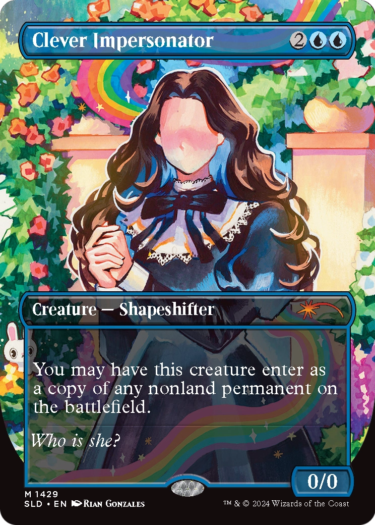 Clever Impersonator MTG proxy card
