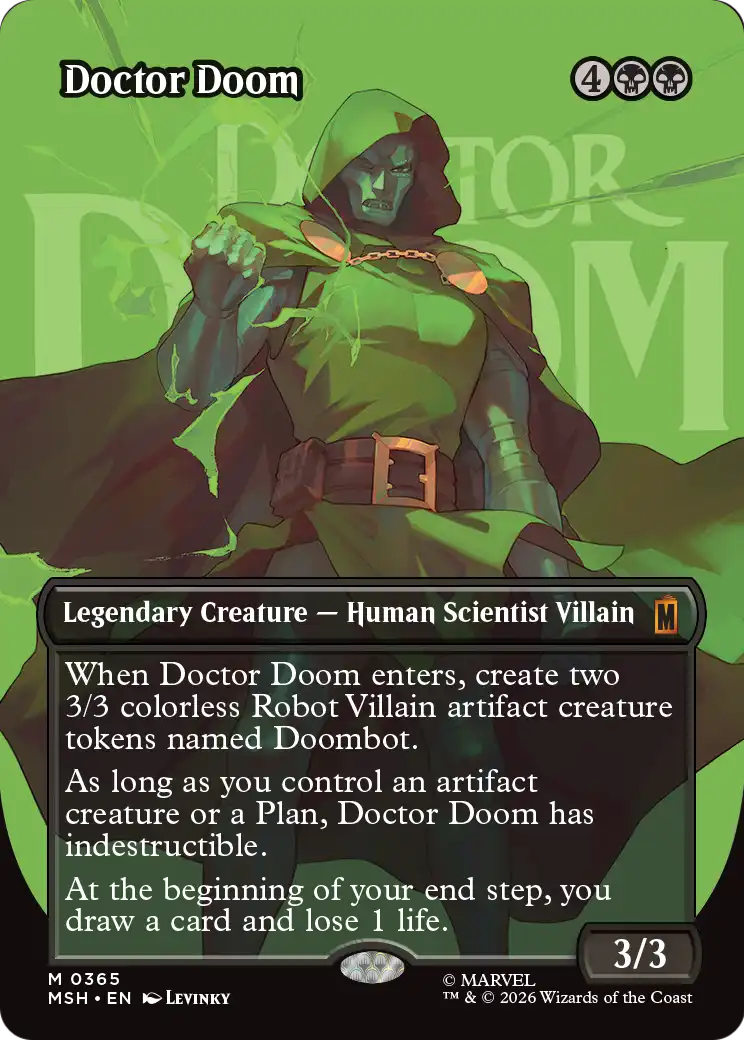 Doctor Doom MTG proxy card