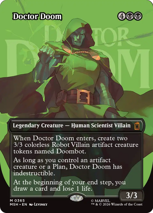 Doctor Doom MTG proxy card