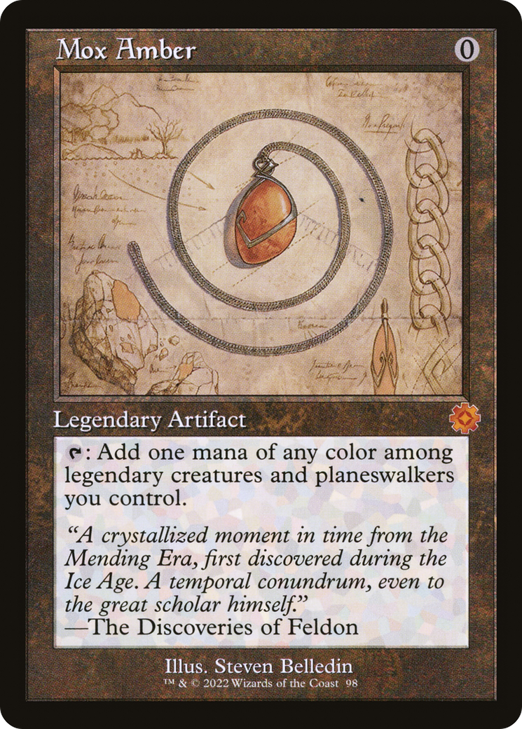 Mox Amber MTG proxy card