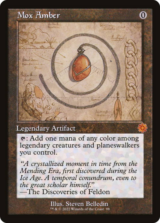 Mox Amber MTG proxy card