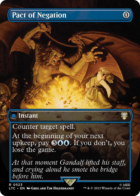 Pact of Negation MTG proxy card