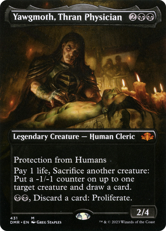 Yawgmoth, Thran Physician MTG proxy card