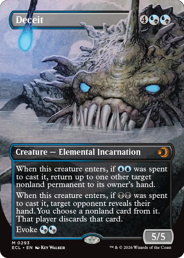 Deceit MTG proxy card