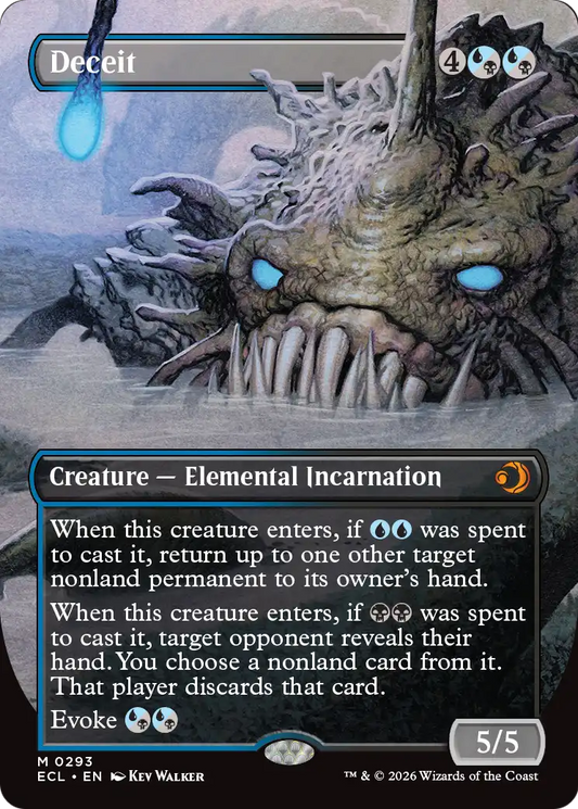 Deceit MTG proxy card
