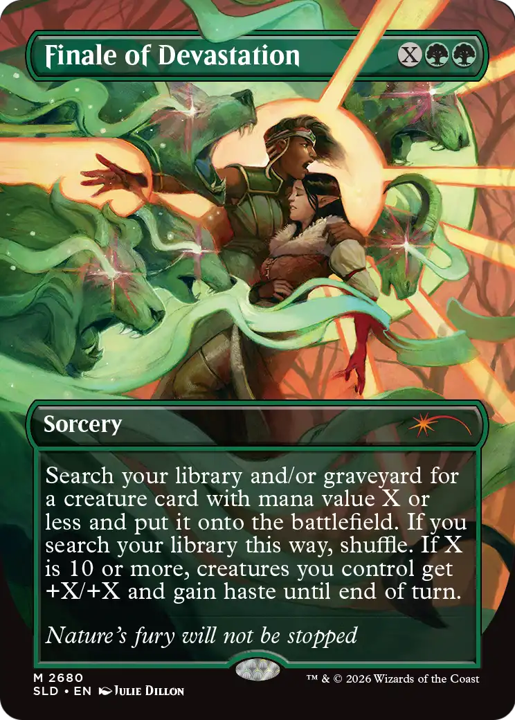Finale of Devastation MTG proxy card