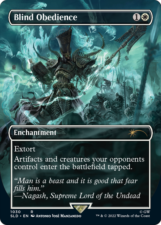 Blind Obedience MTG proxy card