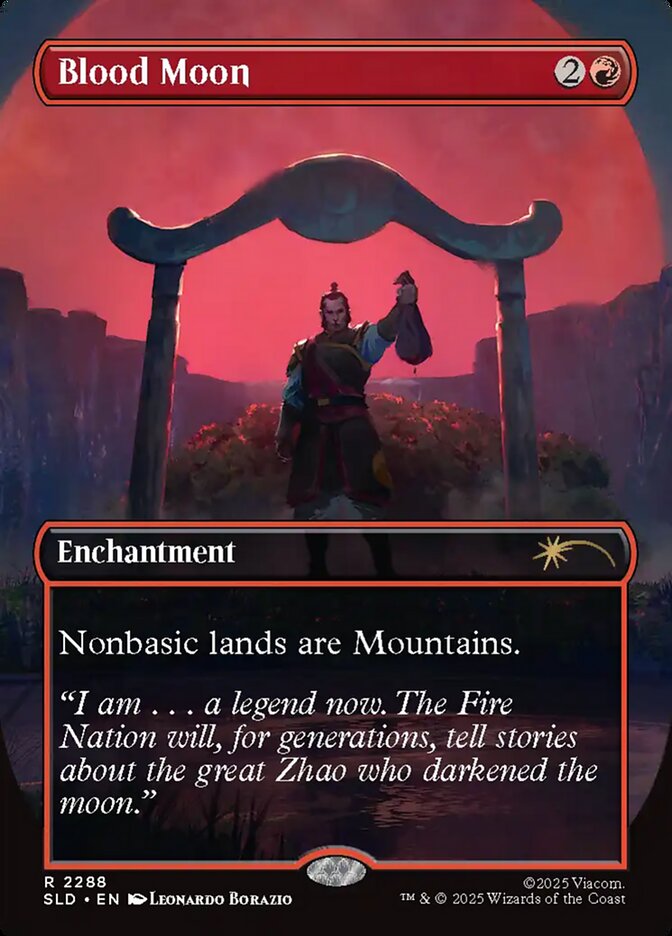 Blood Moon MTG proxy card
