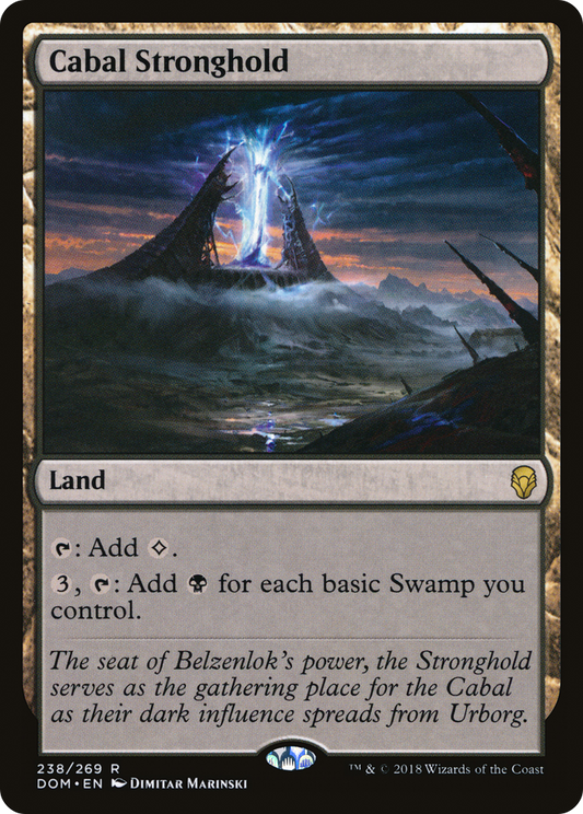 Cabal Stronghold MTG proxy card